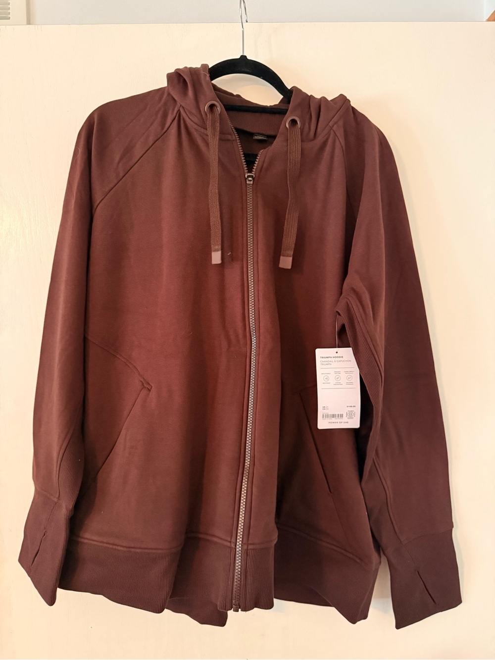 Athleta Brown Triumph Hoodie